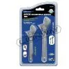 2 PCS Professional Adjustable Wrench Set thumbnail-1