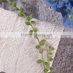Luxury Hotel Wholesale Dobby Dyed Hand Towel 100% Cotton thumbnail-2