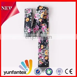 2017 Newest Design Style Casual 100 Cotton Printed Necktie for Men thumbnail-4