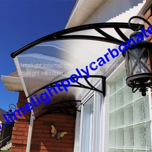DIY Awning, DIY Canopy, DIY Kits Awning, PC Awning, PC Canopy, Door Awning, Door Canopy, DIY Polycarbonate Awning Canopy thumbnail-2