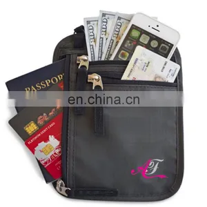 Rfid Nylon Stash Hidden Security Neck Wallet thumbnail-3