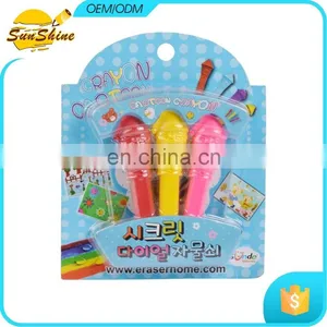 Hot Sale Kids Toy,3 Pieces Cartoon Crayon thumbnail-1