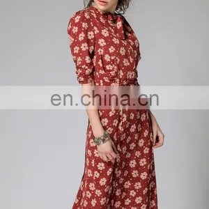 2015 Women Dresses Printed Dresses Fashion Summer Dresses thumbnail-3