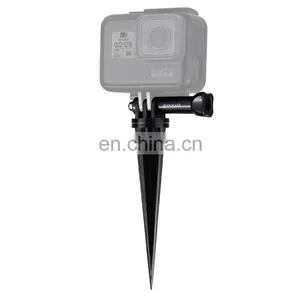 PULUZ Sandy Beach Soil Land Grassland Fixed Auxiliary Bracket Tripod Mount With Adapter & Screws thumbnail-4