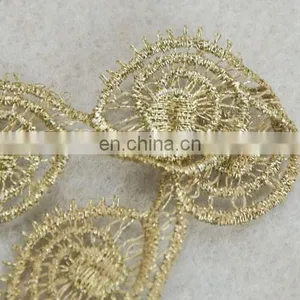 Top Hot Design Fashion Eye Shape Gold Lurex Tape for Wholesale Trim thumbnail-4
