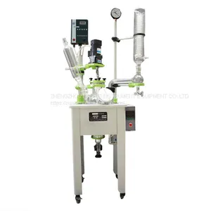 50L Explosion Proof Single Layer Glass Reactor With Heating thumbnail-1