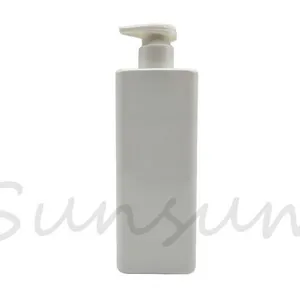 500ml White Shampoo Hair Care Products Pump Shampoo Bottle thumbnail-4