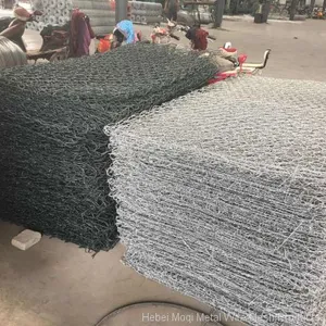 Hexagonal Wire Mesh Box,gabion Box Hexagonal Wire Mesh Factory, Galvanized Hexagonal Wire Mesh Fencing thumbnail-4