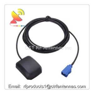 Fakra Connector With 1,2,3, Meter RG174 Cable GPS Antenna Active Antenna 28dBi Gain thumbnail-1