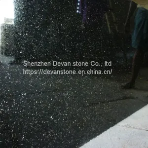 Black Galaxy Granite Kitchen Countertops Floor Tiles Wall Tiles thumbnail-2