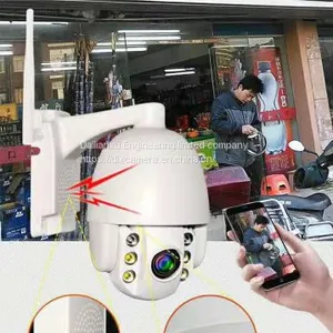 1080P 5Xzoom Outdoor Water-proof WIFI PTZ IR SD Card Two Ways Audio IP Dome Camera thumbnail-3