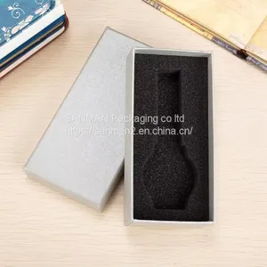Rigid Square White Cardboard Gift Box With Lid Customized thumbnail-1