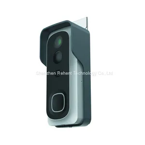 REHENT Tuya Battery Power Smart Wifi Doorbell Camera Two Way Audio Talk Night Visionc Video Door Bell 1080P thumbnail-1