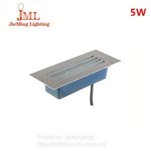 12V AC220V IP65 Outdoor 5W Wall Mount Square Recessed Led Step Light for Cinema Stair Lamp JML-OWL-H05W thumbnail-1