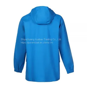 Men's PU Rain Jacket-KBM1080 thumbnail-2