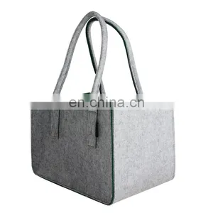 13inch Eco Friendly for Gift Lightweight Felt Insert Storage Organizer Bag Tote Bags With Custom Printed Logo thumbnail-4