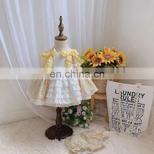 Spain Kids Dress for Girls Princess Birthday Party Dresses Lolita Baby Girl Wedding Costumes Kids Clothing thumbnail-5