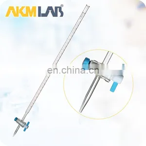 AKM LAB Glass Burette Set With PTFE Stopcock thumbnail-1