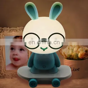 Animal Shape Night Light Cartoon ABS Plastic LED Sleeping Kids Table Night Lamp thumbnail-1