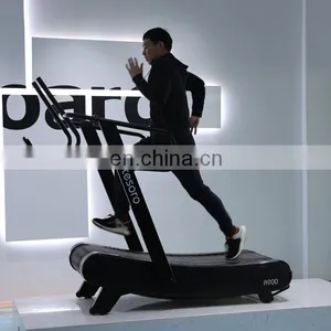 Treadmill Commercial Woodway Curved Treadmill Fitness Gym Equipment Machine Air Runner Self Generating thumbnail-5