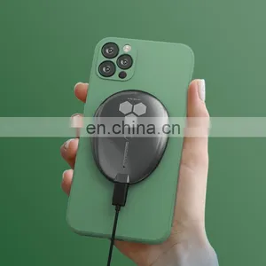 Ready Stock Magnetic Wireless Charger Manufacture Mobile Phone Wireless Charging Magnetic for Iphone 12 Pro Max X 11 thumbnail-1