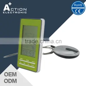 New Design Wireless Gas Oven Thermometer With Probe and Timer thumbnail-1