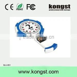 Mini Circle Usb Flash Drive Usb 2.0 Plastic Usb Memory Stick 512MB to 64GB thumbnail-1
