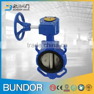 Soft Backed EPDM Seat Wafer Butterfly Valve Installation thumbnail-6