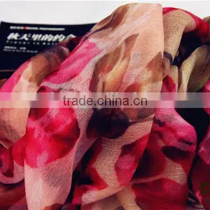 2014 Floral Printing Fashion Cashmere Scarf For Spring thumbnail-1