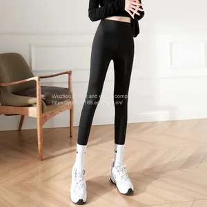 Show High Elasticity of New Fund of 2021 Autumn Winters is Cultivate One's Morality Show Thin Belly in Carry Buttock Tight Barbie Shark Pants Yoga Pants for Women thumbnail-2