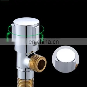 High Pressure China Manufacturer Bathroom Brass Angle Valve thumbnail-4