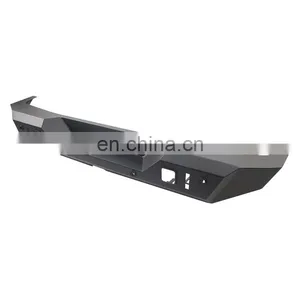 Car Parts Black Steel Rear Bumper With Radar Hole for Jeep Wrangler JL Offroad Accessories thumbnail-2
