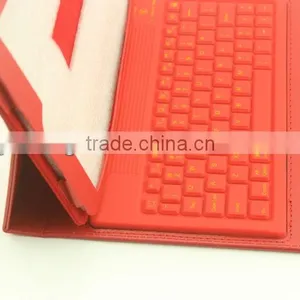2014 New Arrival! Stand PU Leather Case With Wireless Keyboard for 7.9'' Tablet PC,Bluetooth Keyboard For IPad 5 thumbnail-4