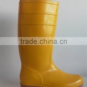 Yellow Rain Boots for Working Boots With Men thumbnail-2