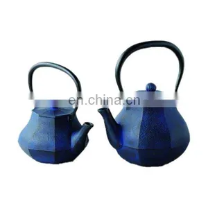 Pumpkin Tea Kettle With 2 Cups Japanese Tea Set With Stainless Steel Infuser Enamel Tetsubin Chinese Cast Iron Teapot Pot Set thumbnail-1