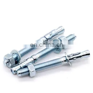 Wedge Concrete Hollow Hot Deep Galvanized Stainless Steel M8 Self-Anchoring Expansion Anchor Bolt thumbnail-1