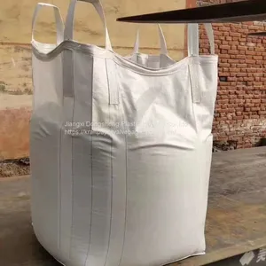 Customized 1.5 Ton FIBC Big Bag Bulk Cement 1000kg Jumbo Bag Dimension Polypropylene Bags thumbnail-2