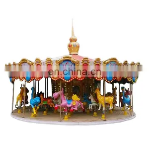 Amusement Park Rides 36 Seats Carousel for Sale thumbnail-1