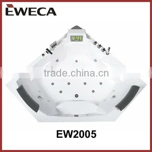 EWECA Acrylic Resin Massage Bathtub With TV thumbnail-1