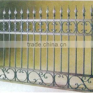 Wrought Iron Fence From Top Manufacturer for Garden Quality Choice Most Popular thumbnail-3