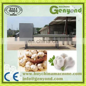 High Efficiency Automatic Fresh Garlic Root Cutting Machine thumbnail-2