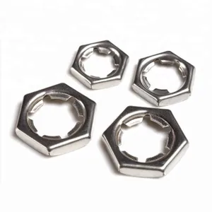 Stainless Steel Self Lock Counter Nuts DIN7967 For Compressor thumbnail-2