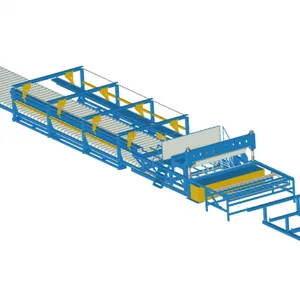 Pneumatic Automatic Diameter Feeder, Automatic Net Discharge and Net Falling, Reinforced Mesh Welding Machine thumbnail-2