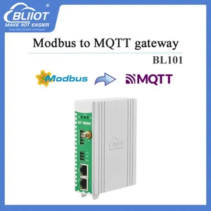BL101 Supports 4G Communication 2 Channel RJ45 Ports Modbus to MQTT Industrial IoT Gateway thumbnail-1