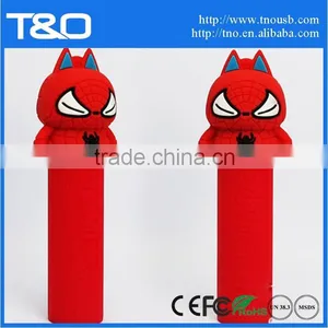 America Captain Silicone Cartoon Power Bank With 2600mAh thumbnail-2