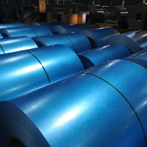 Custom Bright Blue Aluminized Zinc Steel Coil | Thousands of Pantone Color Numbers thumbnail-1