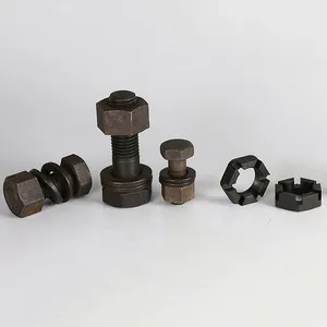 GR.8 Hex Cap Screw, Class 10.9 & 12.9 Bolt, Pernos Hexagon,A325 A490 Structural Bolt thumbnail-5