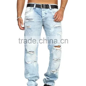 Denim Pant:denim Jogging Pants: thumbnail-1