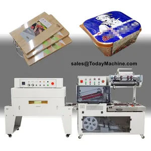 Automatic L Type Food and Drinking Shrink Tunnel Packing Wrapping Machine thumbnail-5