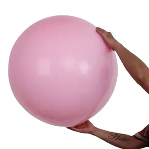 Durable Clear Transparent Helium Latex Big Large 36 Inch 90cm Giant Printed Custom Design Globo Ballon Balloon With Logo Print thumbnail-3